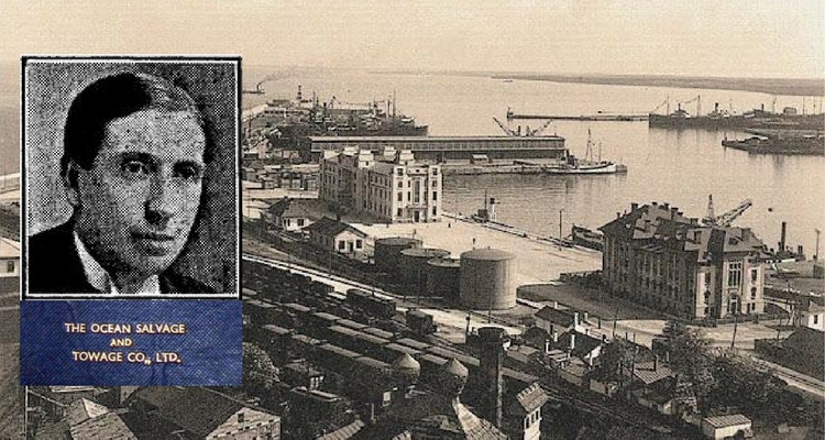 John Emlyn Jones - Directorul companiei "THE OCEAN SALVAGE AND TOWAGE Co."