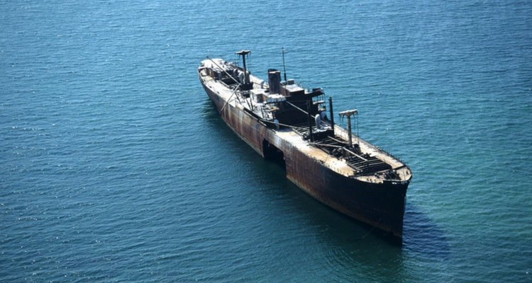 Epava navei Evangelia - Costinesti