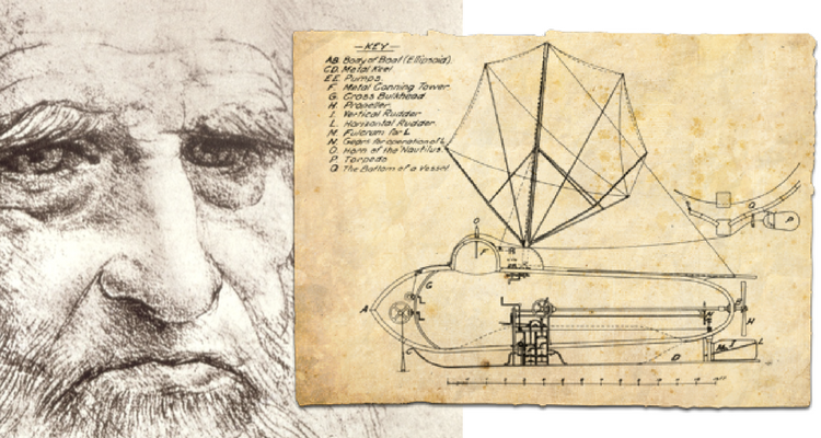 "Nautilus" - submarinul lui Leonardo Da Vinci