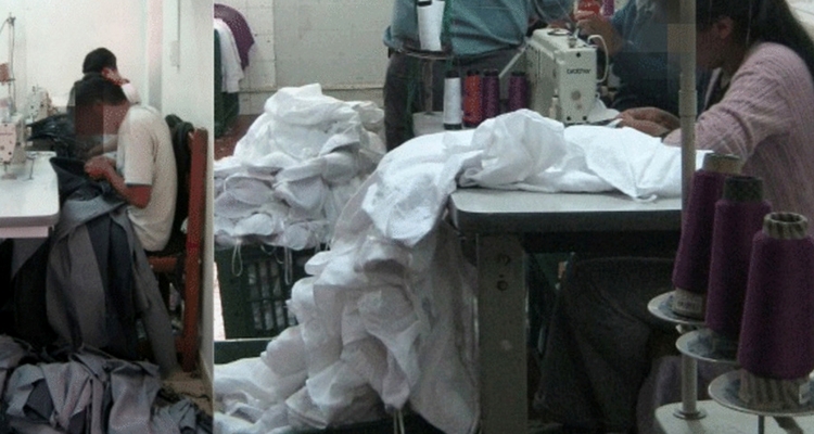 Sweatshop / subcontractor INDITEX din Sao Paulo, Brazilia