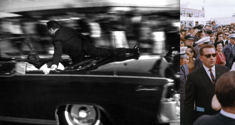 Agentul Clint Hill urcat pe limuzina prezidenţială