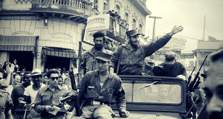Intrarea lui Fidel Castro in Havana - Ianuarie 1959