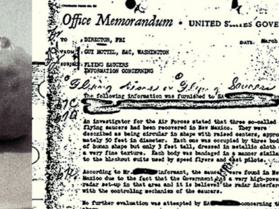 Raportul FBI din 1950 care vorbește despre OZN-uri și Extratereștrii