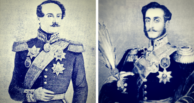 Alexandru Ghica si Mihail Sturdza