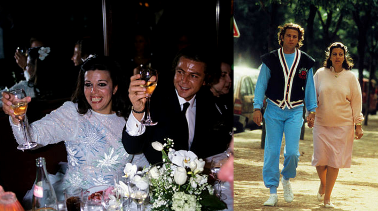 Christina Onassis și Thierry Roussel