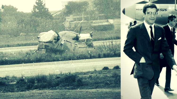 Epava avionului OLYMPIC AIR pilotat de Alexander Onassis