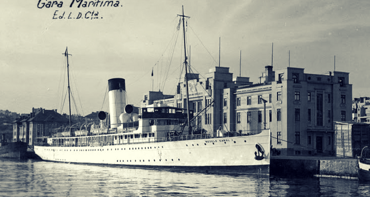 Nava REGELE CAROL - gara maritima Constanta