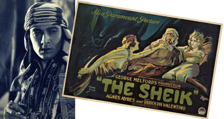 Rudolph Valentino in The Sheik