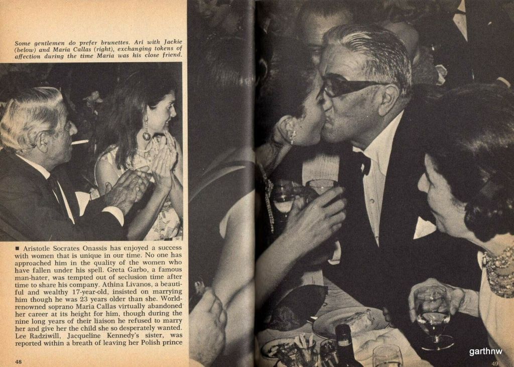 Aristotel Onassis și Maria Callas