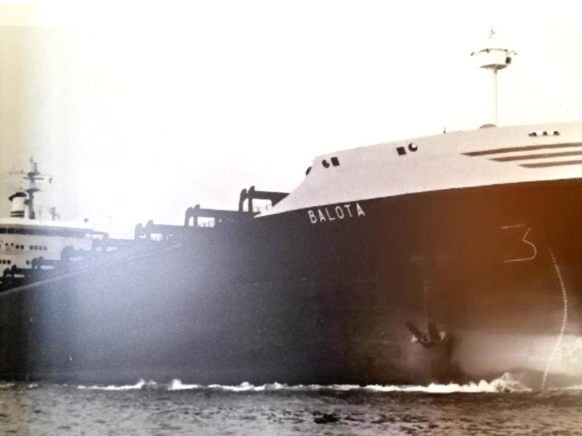 BALOTA, vrachier de 54.311 TDW, construit în 1985 la Ș.N. Galați
