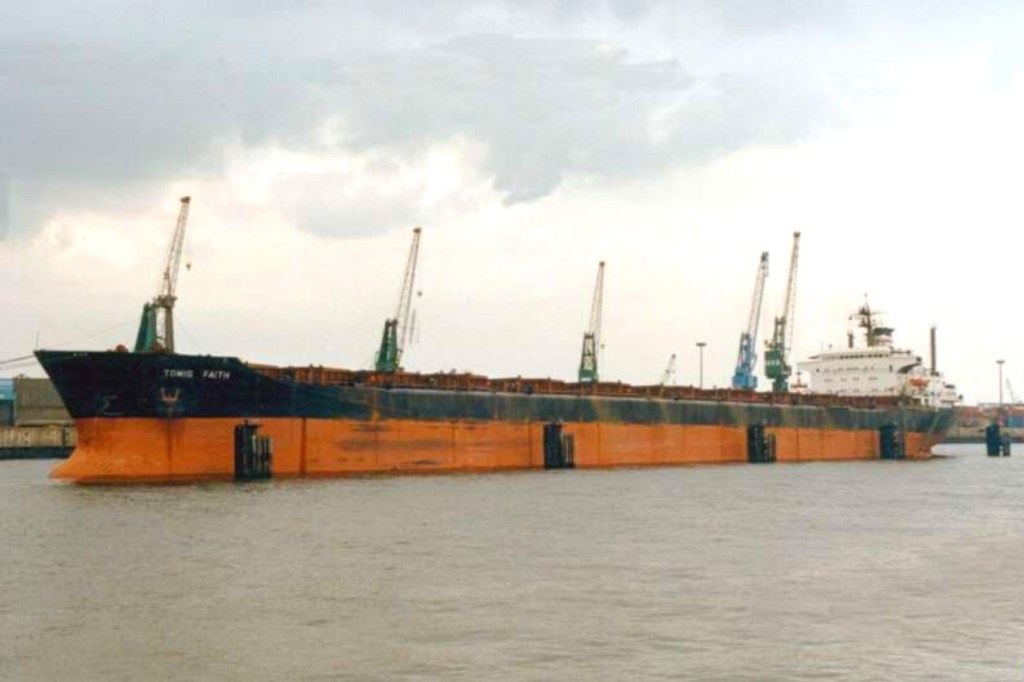 Vrachierul "TOMIS FAITH" fostul "BĂNIȘOR"