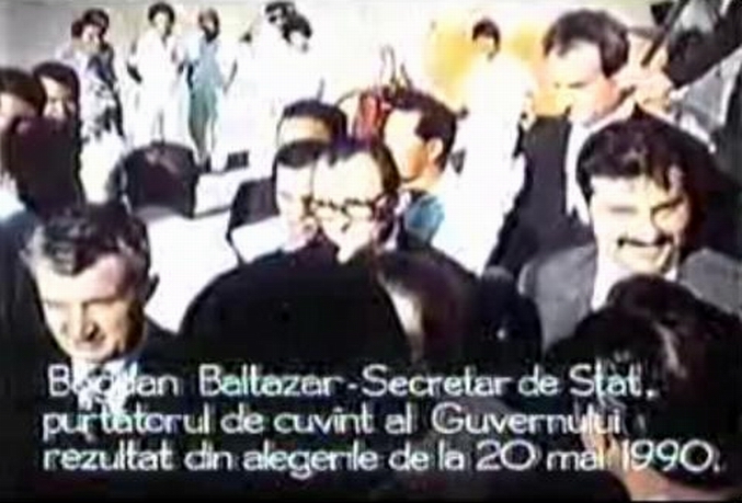 Bogdan Baltazar alături de Ion Mihai Pacepa