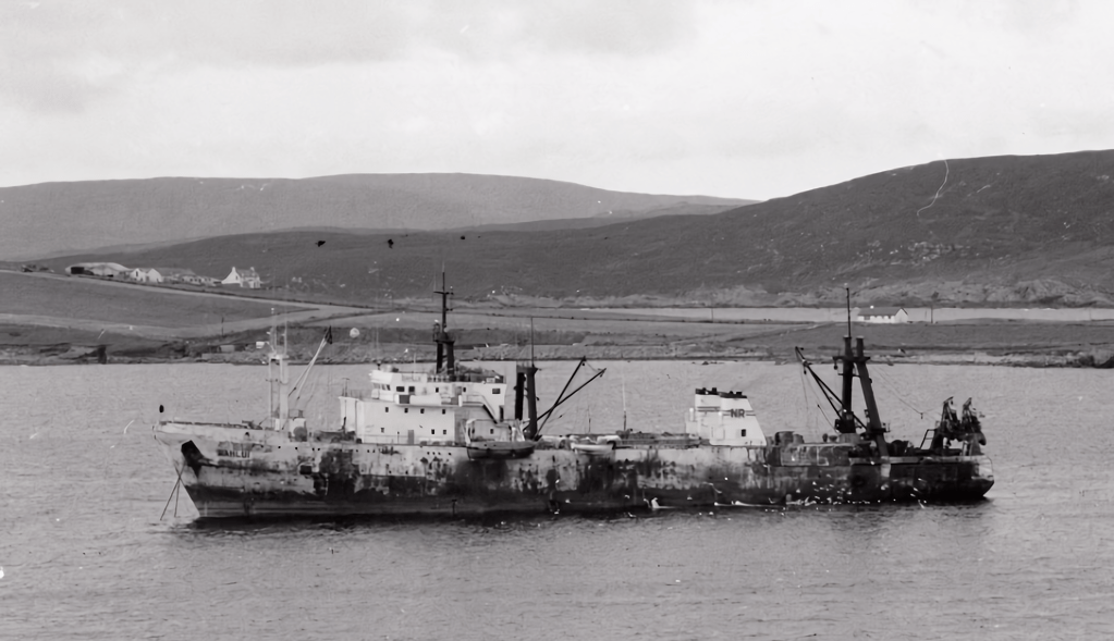 Nava "BAHLUI" - tipul Supertrauler Atlantic - sura: Shetland Museum