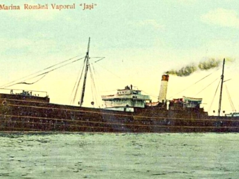 Naufragiul vaporului „IAȘI“ – telegrama de la Pireu